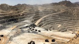 Centamin's Sukari gold mine in southeast Egypt, 25km from the Red Sea. Credit: Centamin.