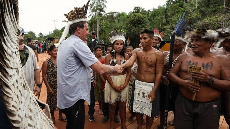 Bolsonaro vows to keep mining out of Yanomami reservation