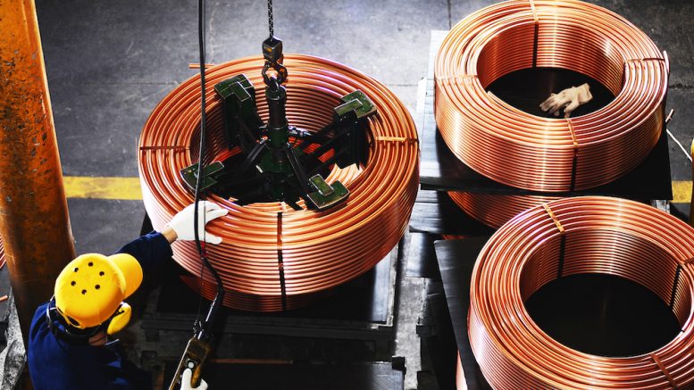 Copper coils