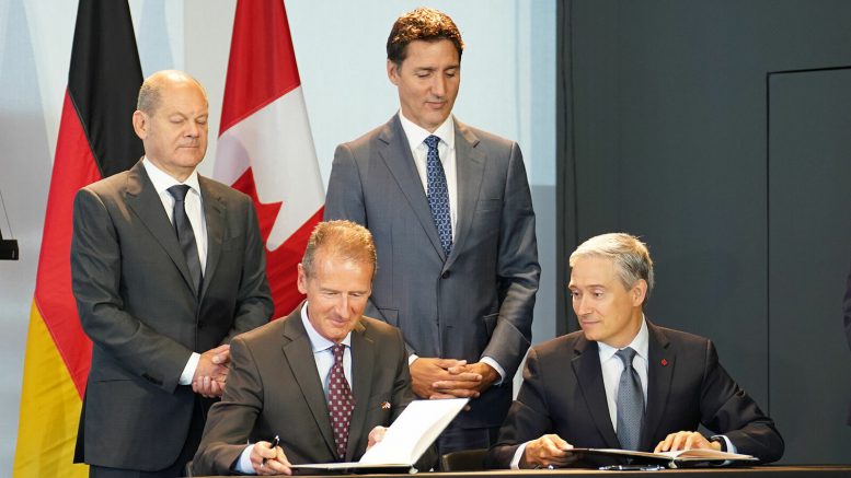 Canada inks MOUs with German automakers to help meet clean transport demand