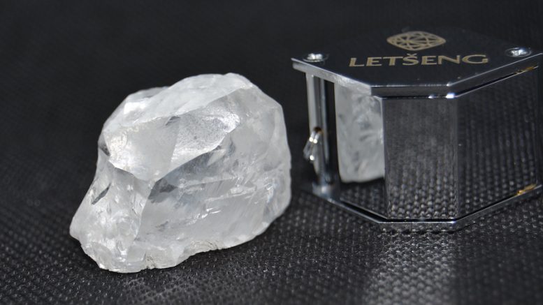 Gem Diamonds finds 172.06 ct stone at Letšeng