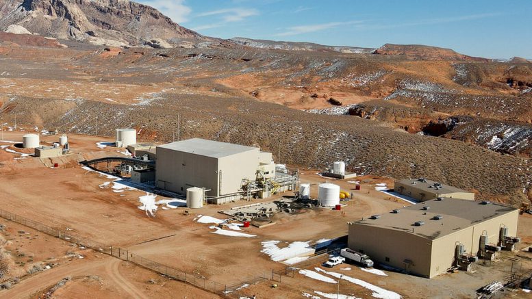 IsoEnergy Buys Anfield's Shootaring Uranium Mill