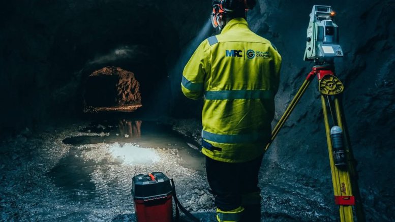 Skaland mine is the world's highest-grade, operating flake graphite mine and the fourth-largest graphite mine outside China. (Image: Norge Mining)