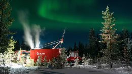 Aurion Resources Drill Rig Risti Project Finland