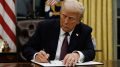 Trump Signs Executive Orders Jan. 2025 Getty