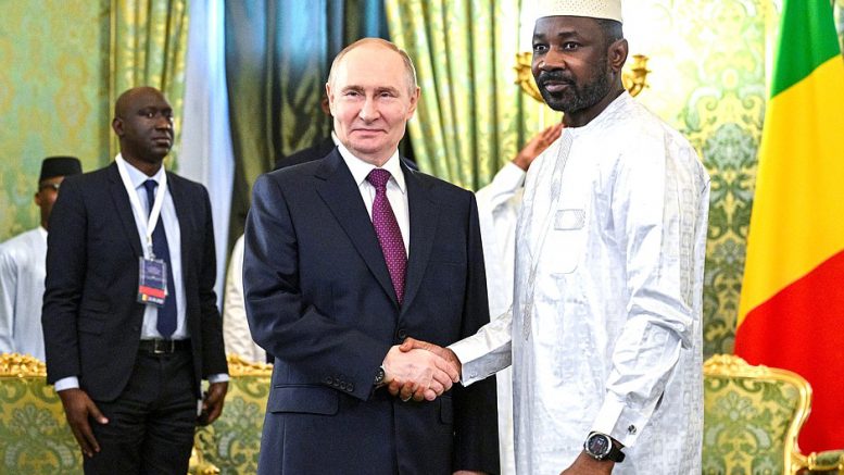 Putin and Maili's Goita