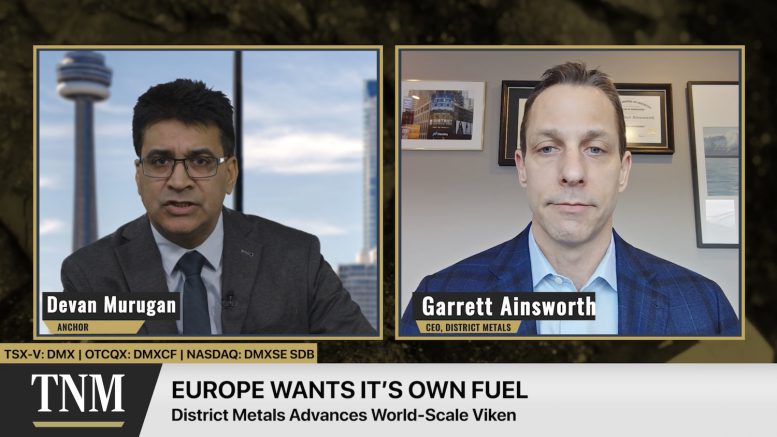 JV Video: District Metals readies Viken PEA as Sweden reopens uranium