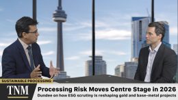 JV Q&A: Dundee Sustainable eases processing risk