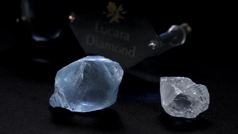 Lucara finds rare blue diamond at Botswana mine