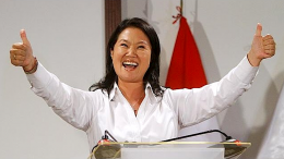 Fujimori leads Peru presidential vote as mining risks rise