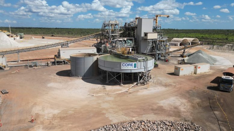 Core Lithium restarts Finniss mine on price rebound