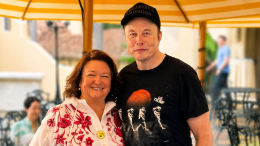 Rinehart’s $1B SpaceX bet targets mining beyond Earth