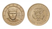 Trump gold coin